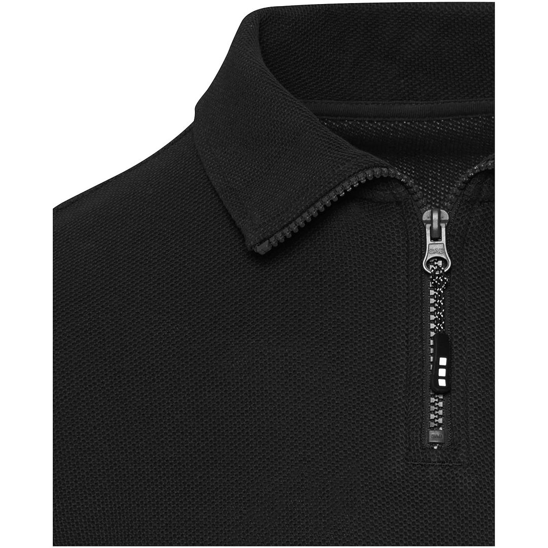 Langarm Poloshirt Unisex mit Reissverschluss - Urela