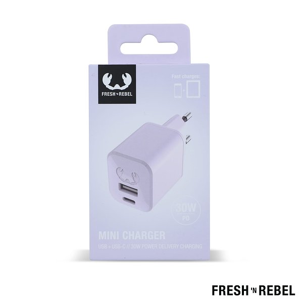Mini Charger USB-C + A PD // 30W Chatia