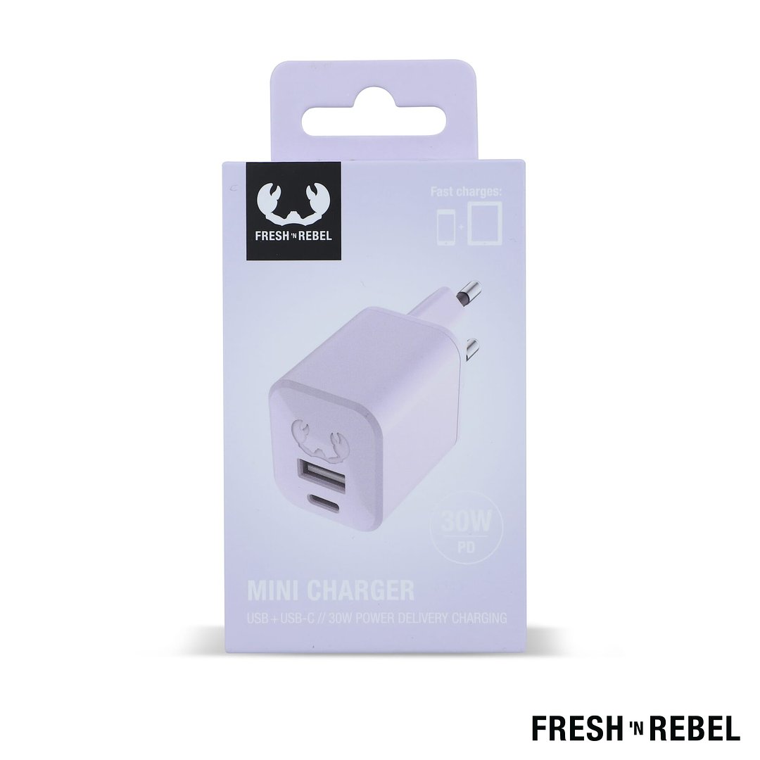 Mini Charger USB-C + A PD // 30W Chatia