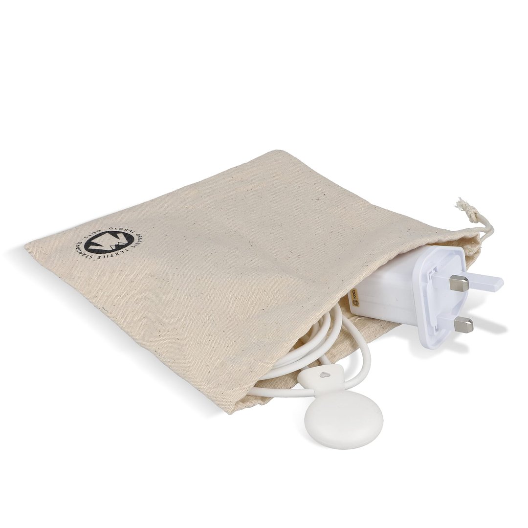 2090 - Mr. Bio Langes Ladekabel + UK Stecker Adapter Benjast