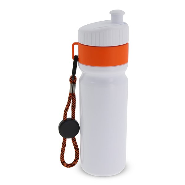 Sportflasche mit Rand und Kordel 750ml Bengi