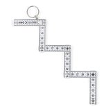 Kalibrierter faltbarer Linealring 0,5m Reguld