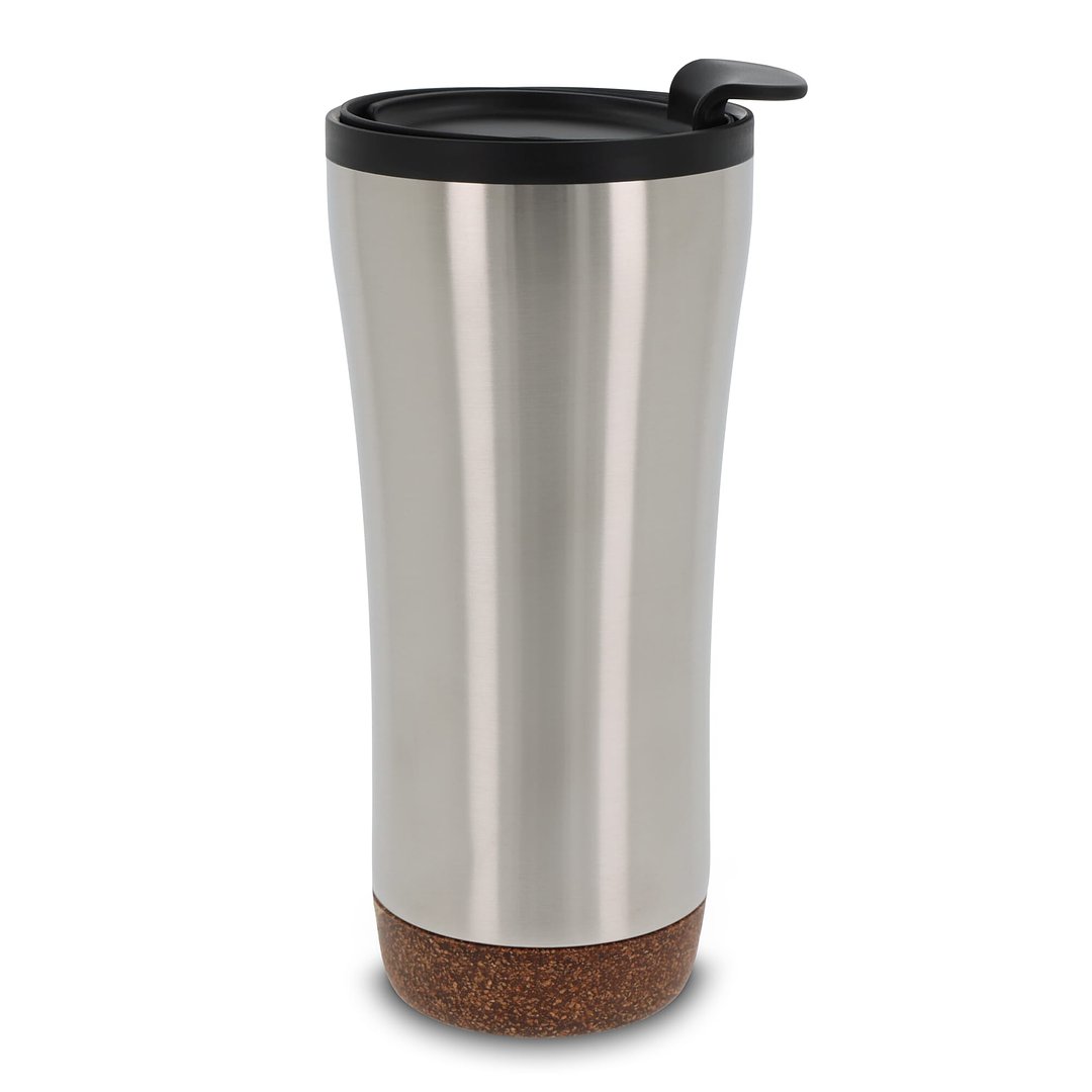Doppelwandiger Becher mit einem Korkboden 480ml Benjaspan