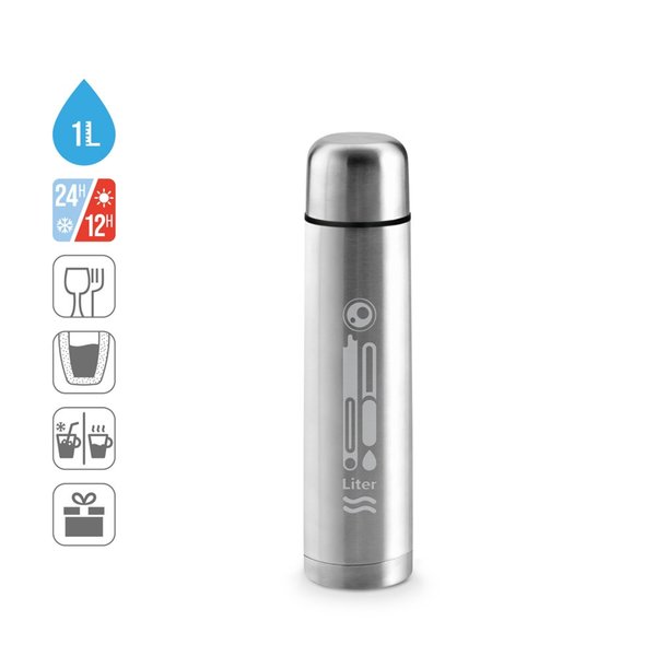 Thermoskanne 1000 ml Luoldi