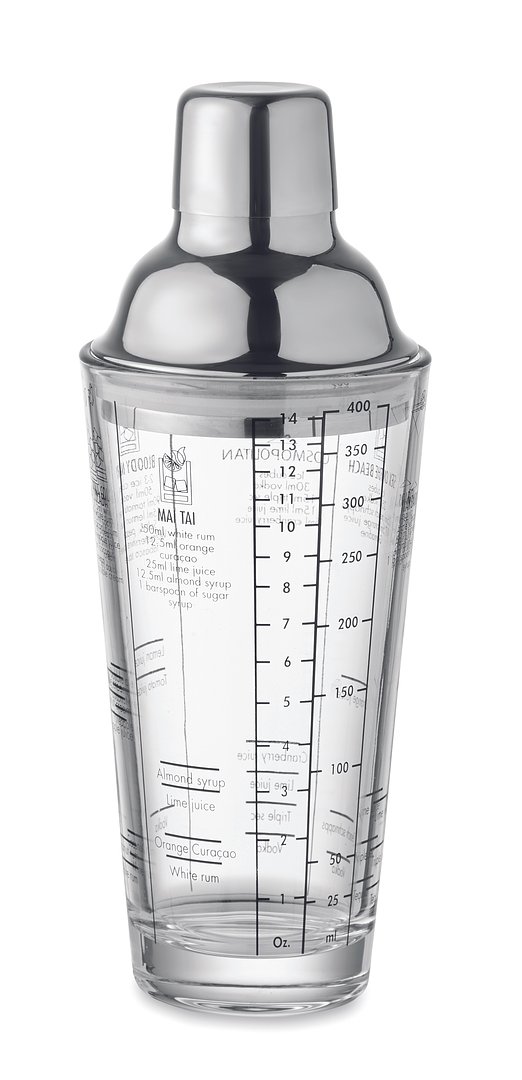 Glas-Cocktailshaker 400 ml Dumenan