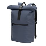 Roll-Top-Rucksack aus PU mit Laptopfach, 16“ Giamiriona