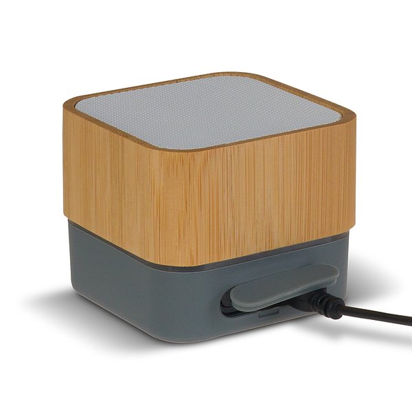 Speaker bamboo square 3W Lorix