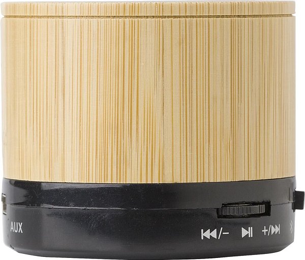 Wireless-Lautsprecher aus Bambus Helvie