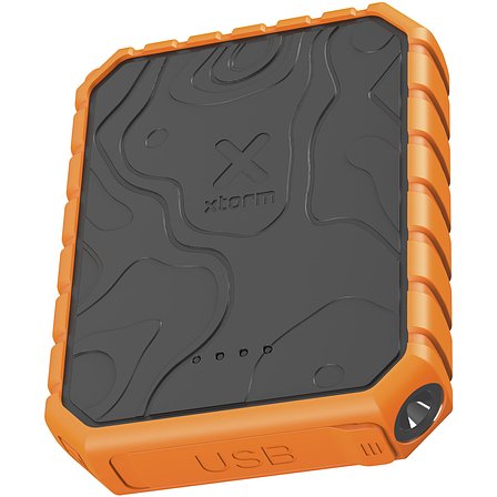 XR201 Xtreme 20 W 10.000 mAh QC3.0 wasserdichte, robuste Powerbank mit Taschenlampe - Giervel
