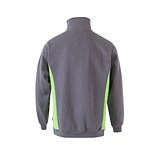 Zweifarbiges Frottee-Sweatshirt (260 g/m²), aus Polyester (65 %) und Baumwolle (35 %) Rudorscht