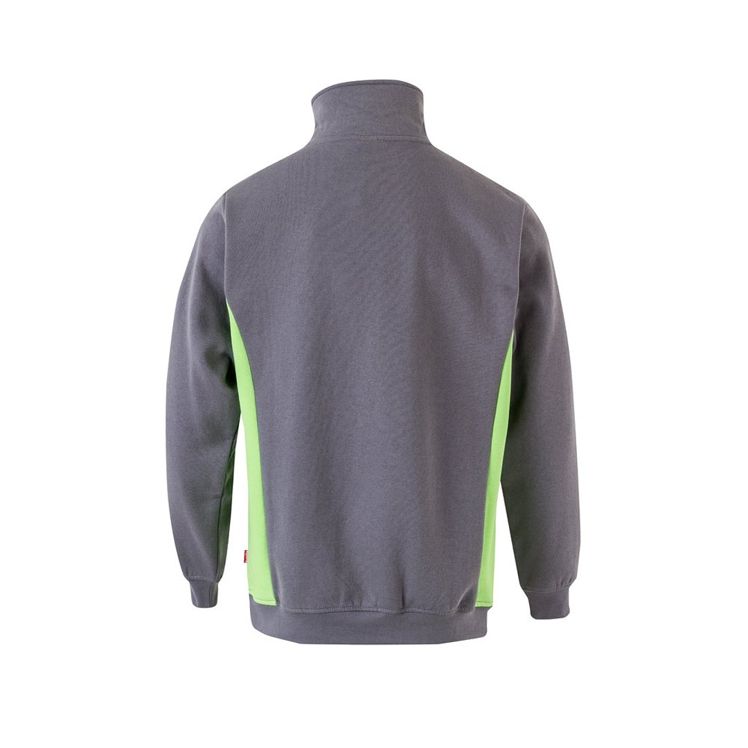 Zweifarbiges Frottee-Sweatshirt (260 g/m²), aus Polyester (65 %) und Baumwolle (35 %) Rudorscht