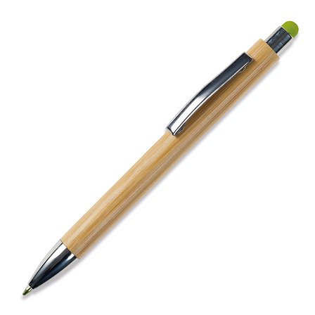 Bambus Kugelschreiber New York mit Touchpen Ruina