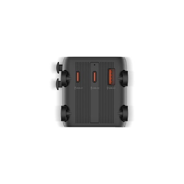 Luggie GaN Weltreise-Adapter-Trolley Orethla