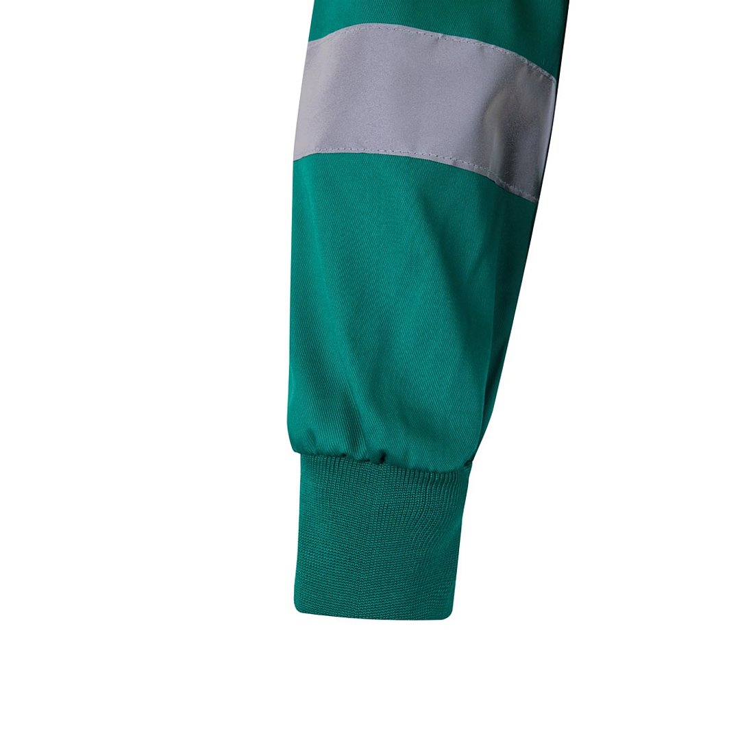 Zweifarbige Twill-Jacke (210g/m²) aus Polyester (80%) und Baumwolle (20%) Benichata