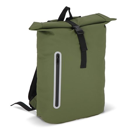 PU-beschichteter R-PET 600D Rolltop-Rucksack 20L Niansepas