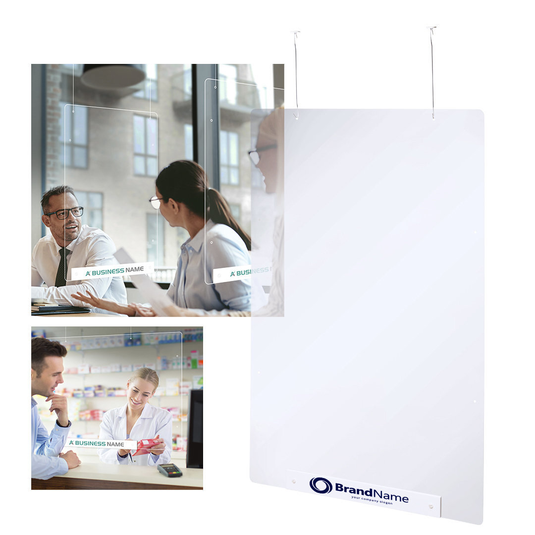 Transparente Trennwand Idfly