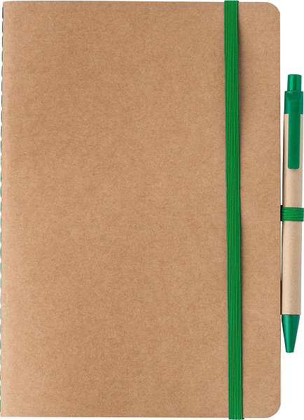 Notizbuch aus recyceltem Karton (A5) Giafeni