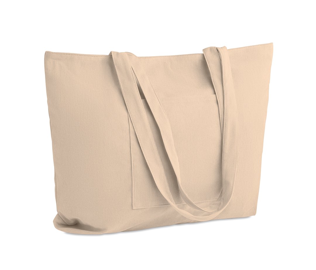 Einkaufstasche Kord-Polyester Hellani
