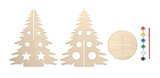 DIY Weihnachtsbaum aus Holz Beth