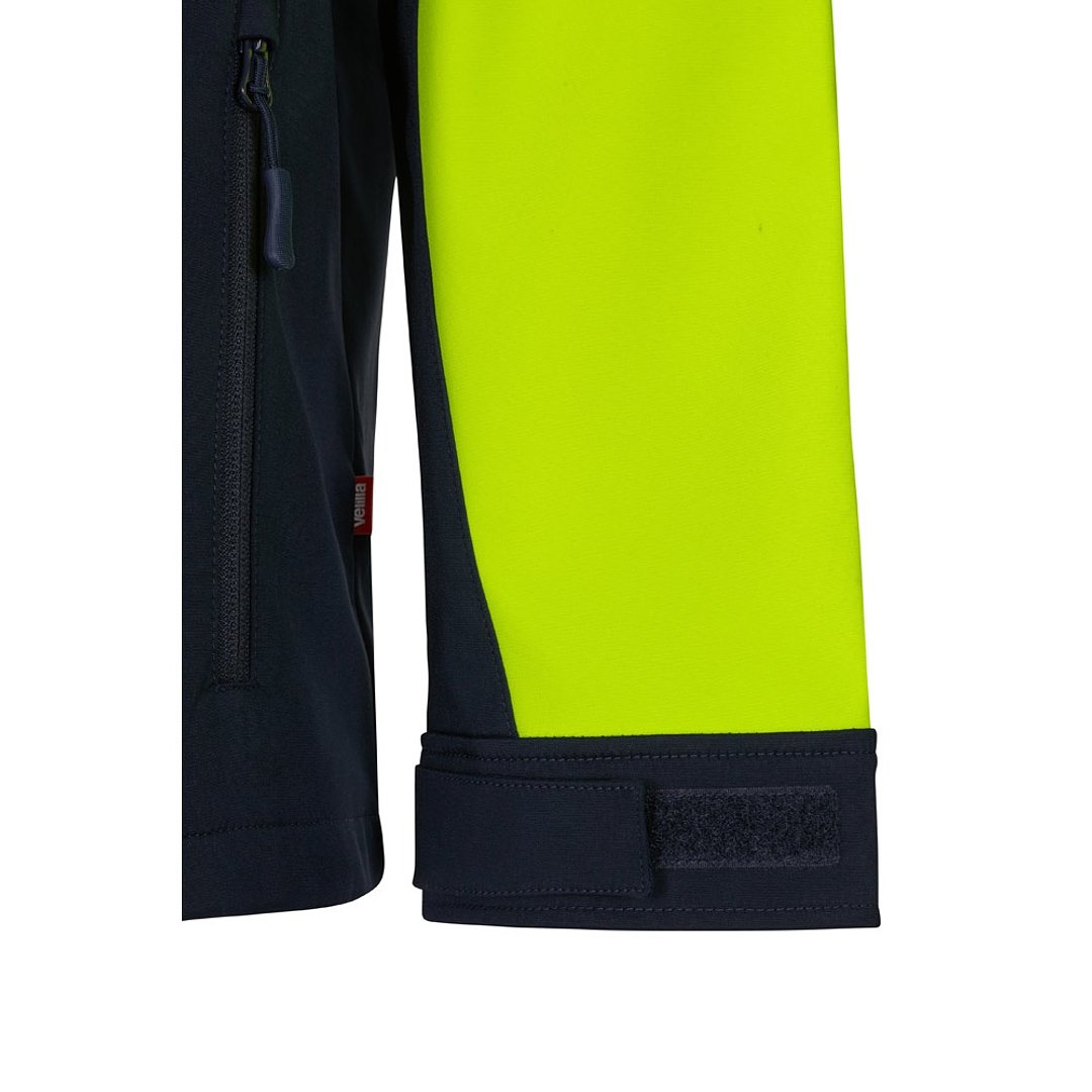 Zweifarbige Softshell-Jacke (280 g/m²) aus Polyester (96 %) und Elastan (4 %) Bistga