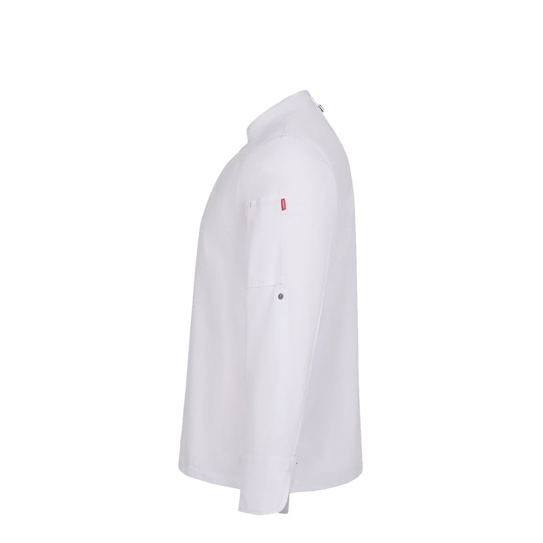 Kochjacke Unisex (190 g/m²), aus Baumwolle (35 %) und recyceltem Polyester (65 %) Ming