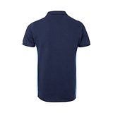 Zweifarbiges Piqué-Poloshirt (180 g/m²), kurzärmelig, aus Baumwolle (60%) und Polyester (40%) Buorli