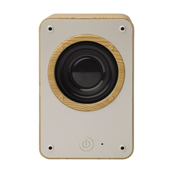 Kabelloser Lautsprecher in klassischer Holzoptik 3W Emerie