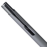 Recycelter Aluminium-Kugelschreiber mit Gummibeschichtung Ruinata