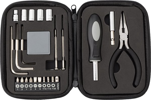 Werkzeugset Elvezin | 24 Teile | Kunstledertasche