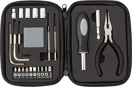 Werkzeugset Elvezin | 24 Teile | Kunstledertasche