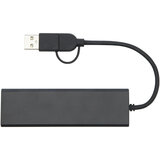 USB 2.0 Hub aus recyceltem RCS Aluminium - Corla