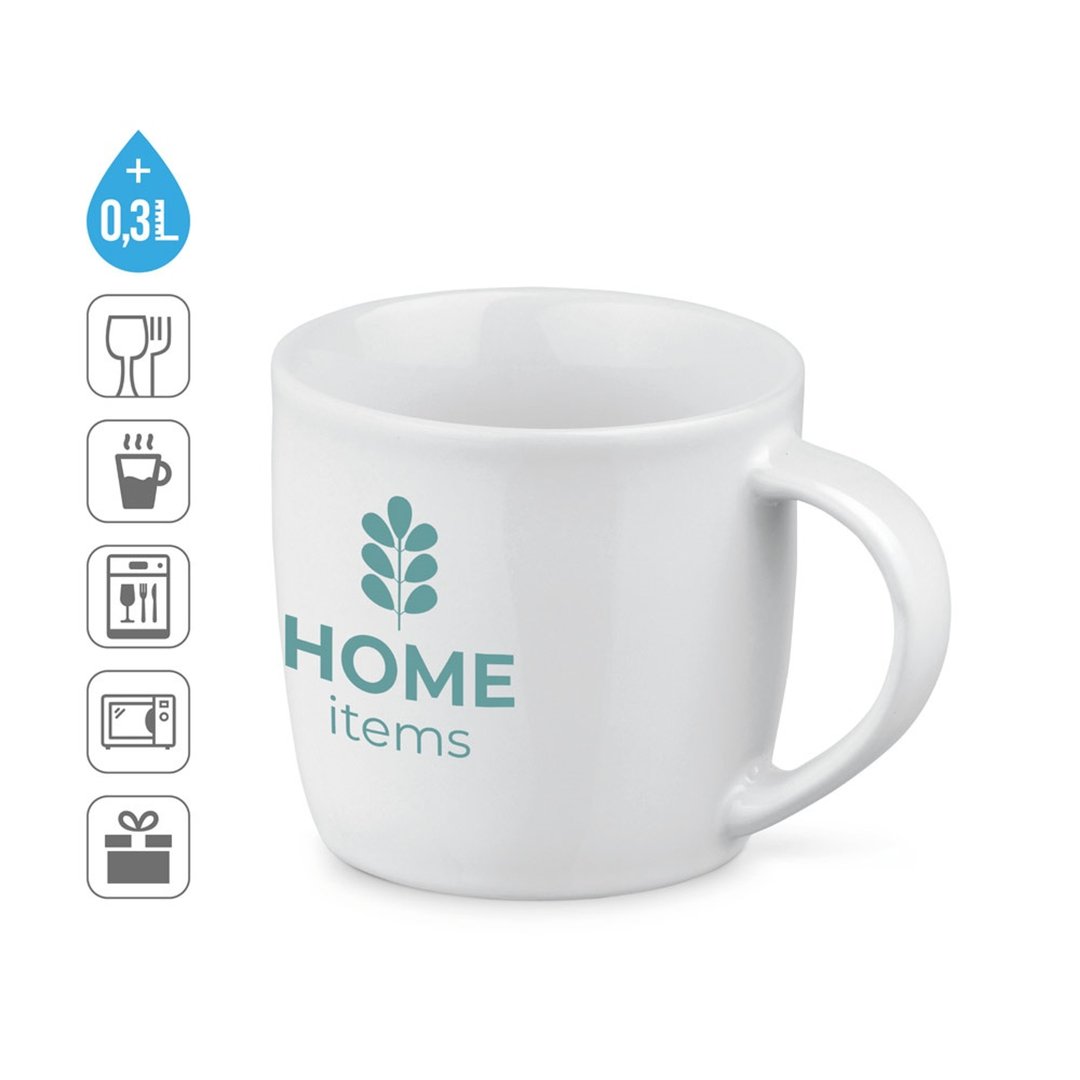 Tasse aus Keramik 370 ml Haspat