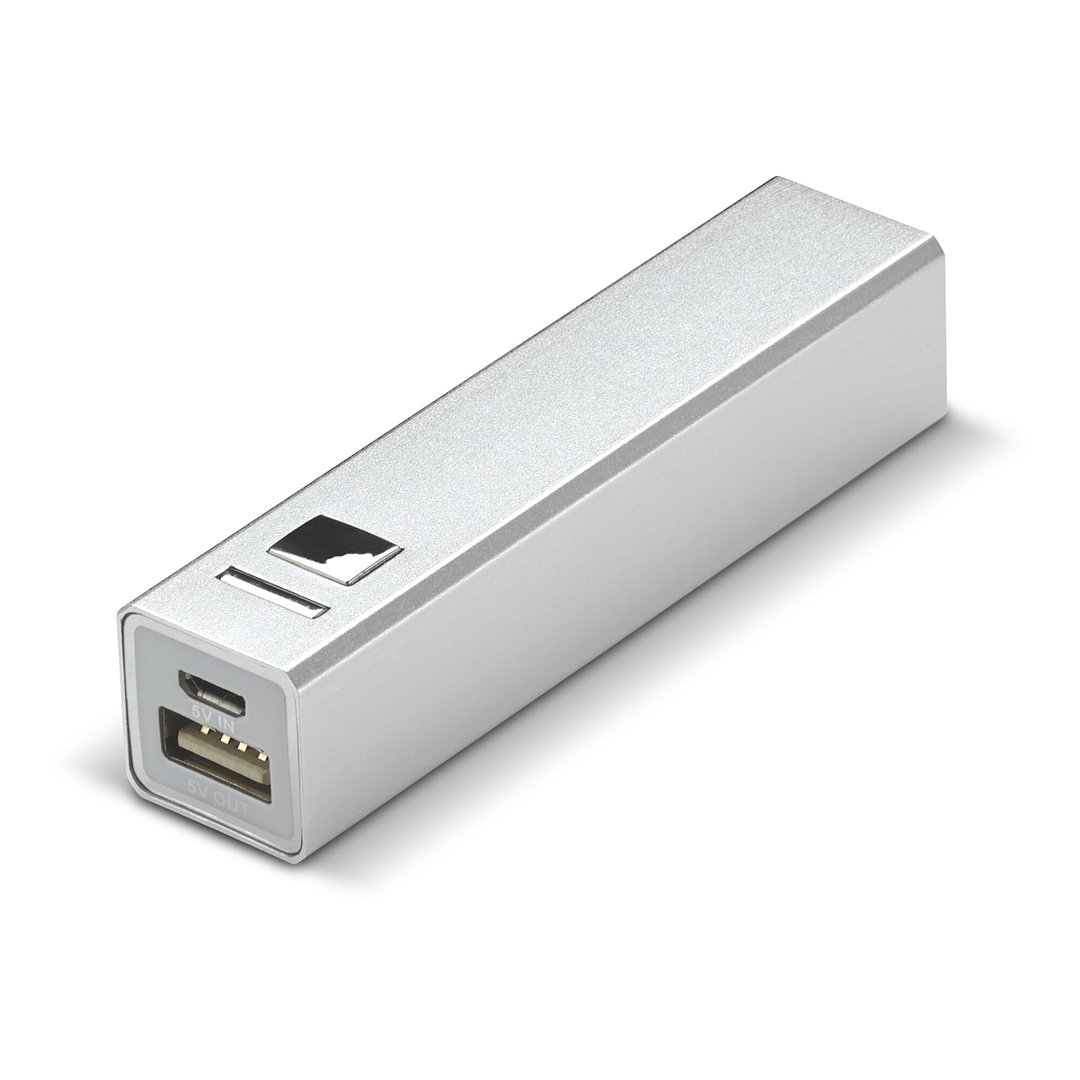 Powerbank Aluminium 2200mAh Chas