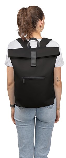 Recycelter PU-Rucksack Hascht