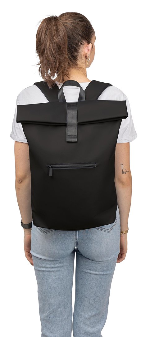 Recycelter PU-Rucksack Hascht