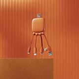 Octopus Gamma 2 Bio Charging cable with 3.000mAh Powerbank Nicorela