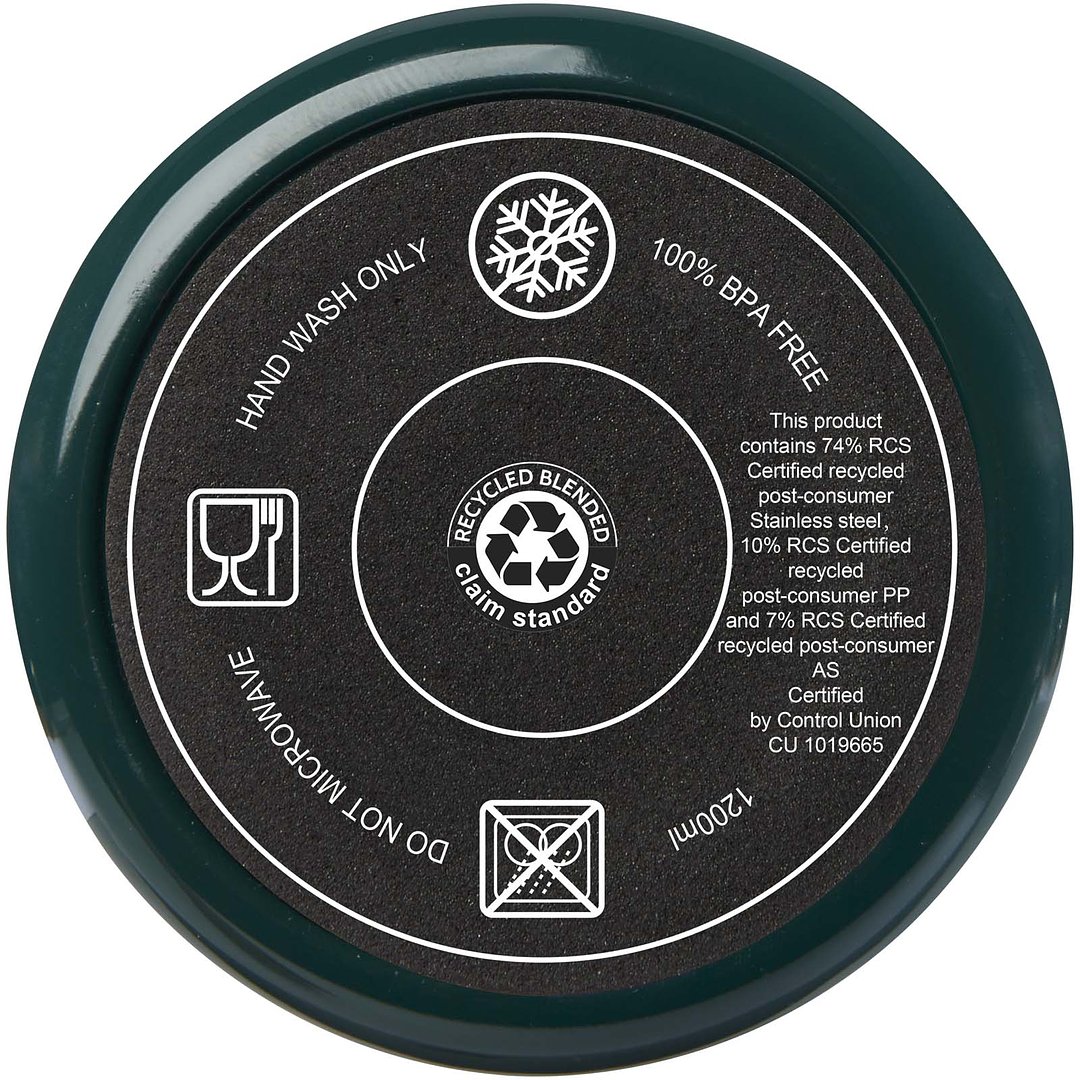 1200 ml RCS-zertifizierter Becher mit Strohhalm - Annign