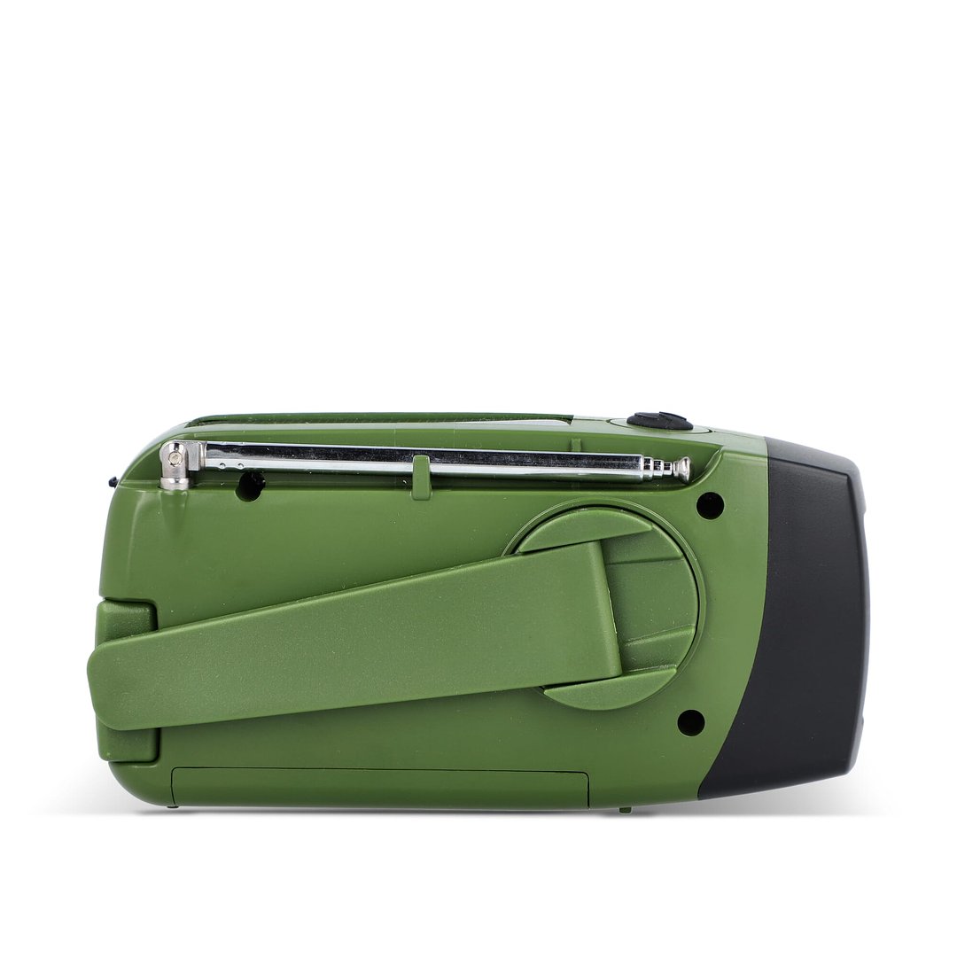 SafeSound Notfallradio mit Solar und Handaufzug Andrie