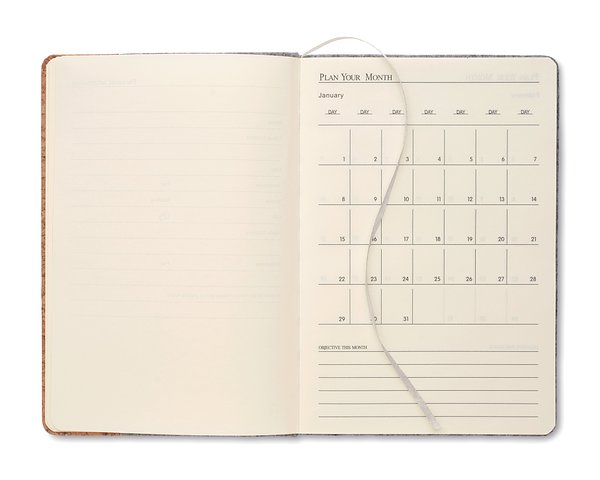 DIN A5 Notizbuch RPET-Filz Ciana