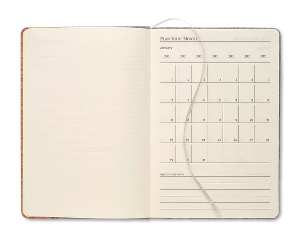 DIN A5 Notizbuch RPET-Filz Ciana