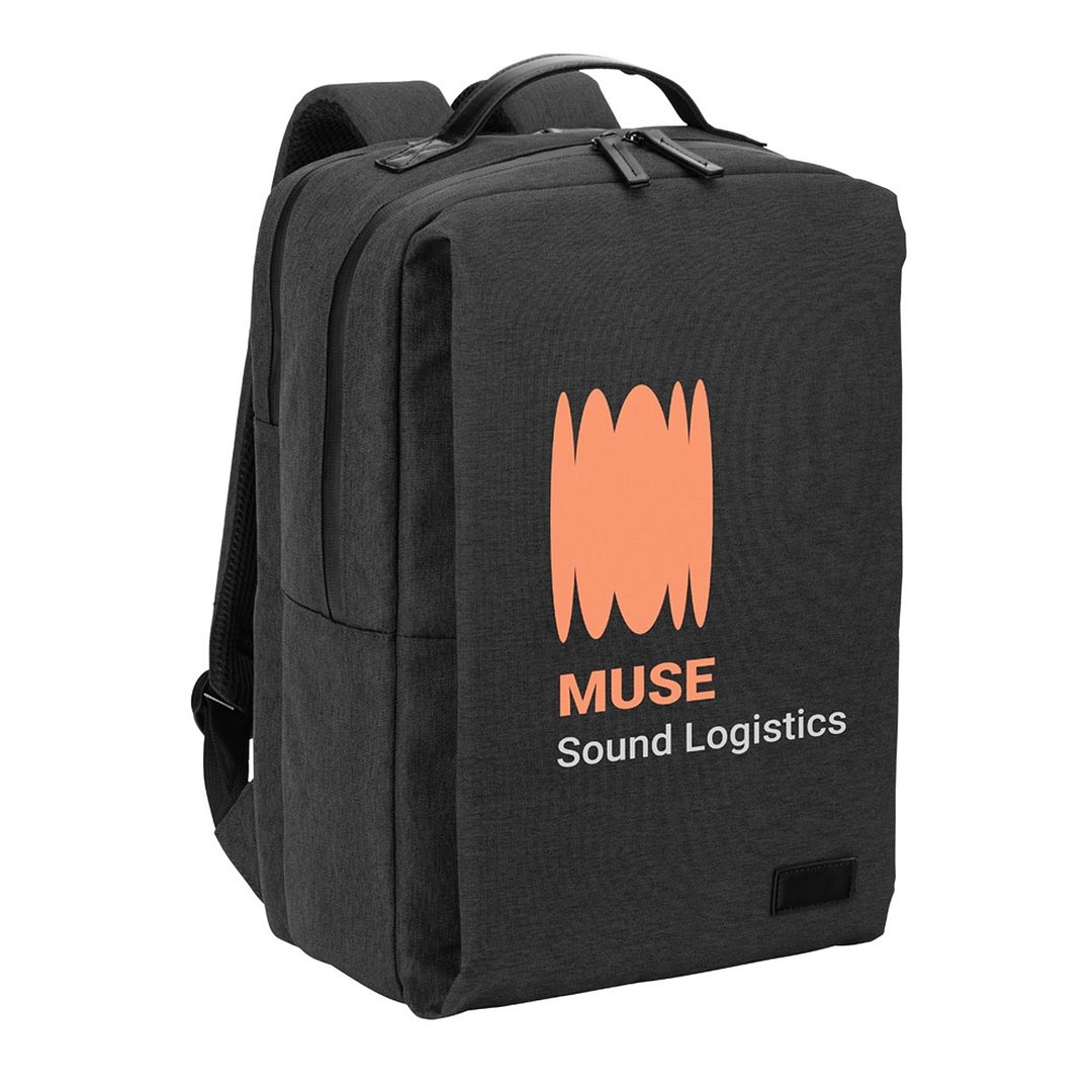 Laptop-Rucksack (17") aus hochdichtem 600D-Recycling-Polyester (20 l) Dorsie