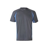 Zweifarbiges technisches T-Shirt mit Bird-Eye-Design (160 g/m²), aus Polyester (100%) Dumerix