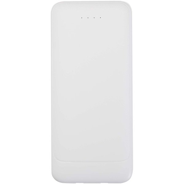 10 W 10.000 mAh Powerbank aus recyceltem Kunststoff mit 2 integrierten Kabeln - Adrina