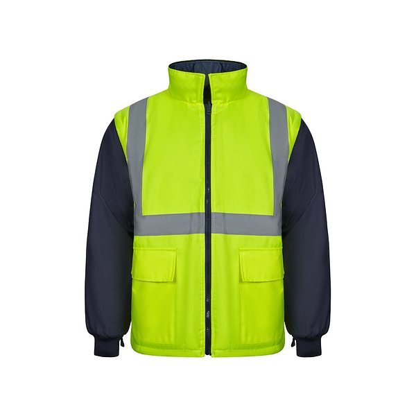 Zweifarbiger 4-in-1-Parka (180 g/m²), aus Polyester (100%) mit PU-Beschichtung Aitatri