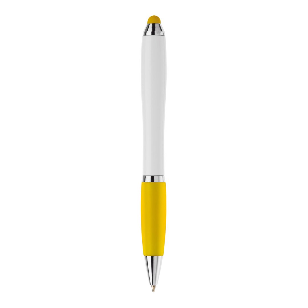 Kugelschreiber Hawaï Stylus weiß Fenjasco