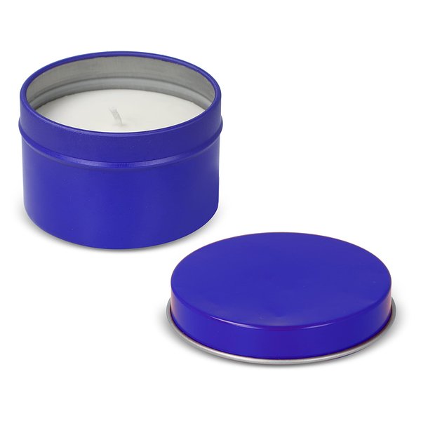 Kirtan-Duftkerze auf Pflanzenbasis in großer recycelter Dose Ellia