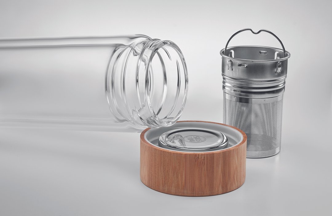 Trinkflasche Glas 400ml Köbistie