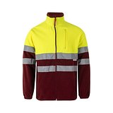 Zweifarbige Fleecejacke (280g/m²), aus Polyester (100%) Giulin