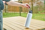 Doppelwandige Flasche aus Edelstahl (800 ml) Cilen