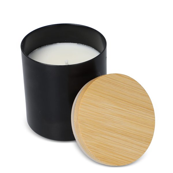 Bhakti-Duftkerze auf pflanzlicher Basis in recyceltem Aluminiumgefäß Elinele